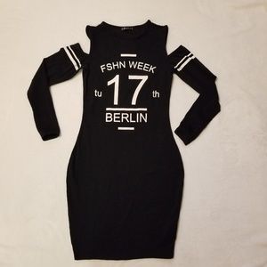 Cold Shoulder Tight dress